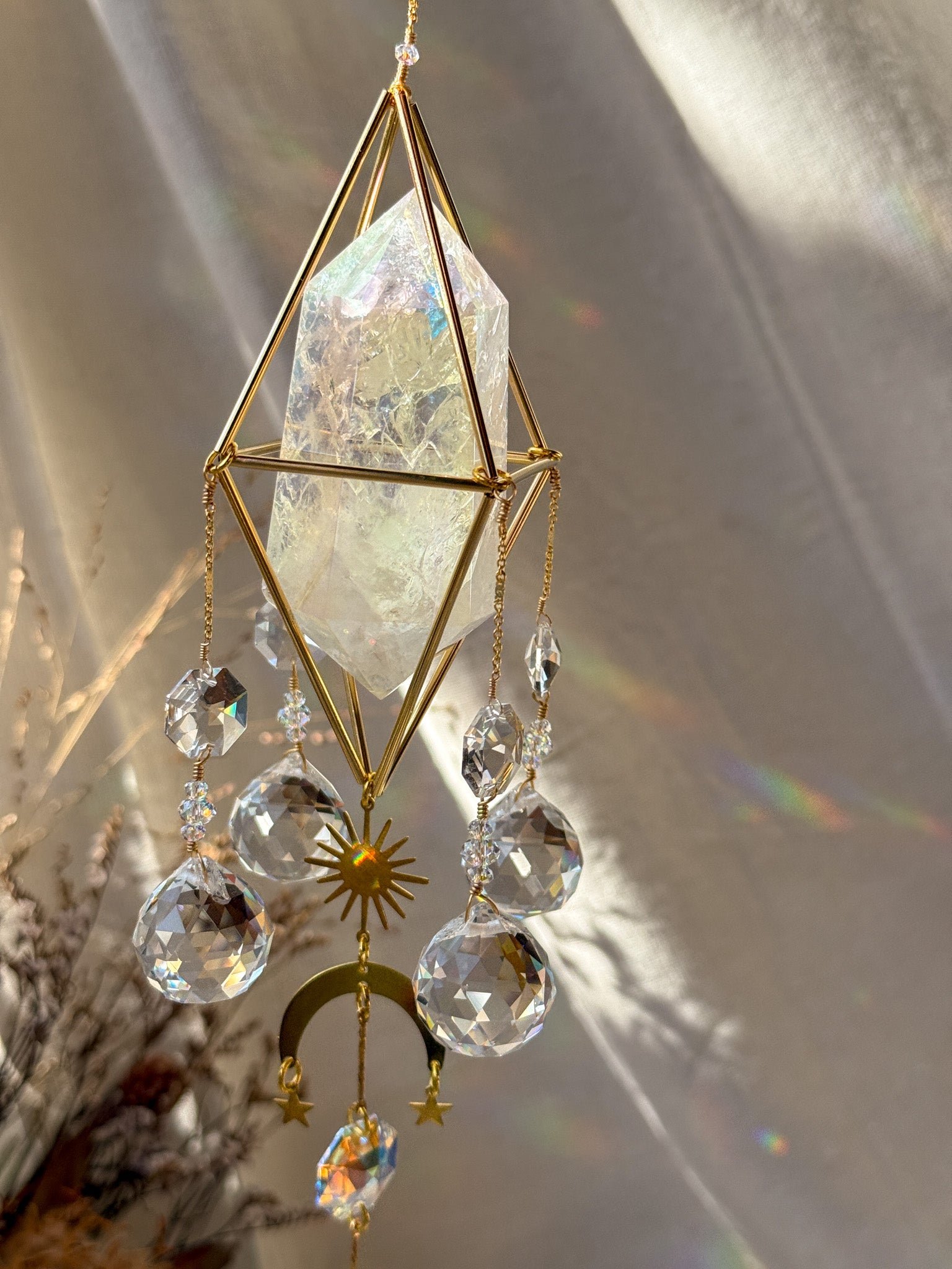 Under the SUN - Rainbow Aura Quartz