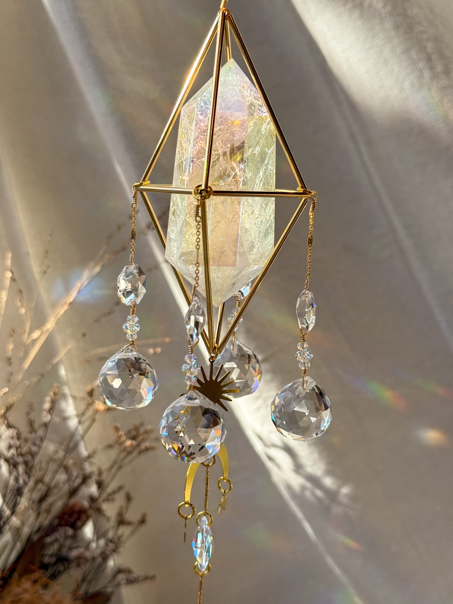 Under the SUN - Rainbow Aura Quartz