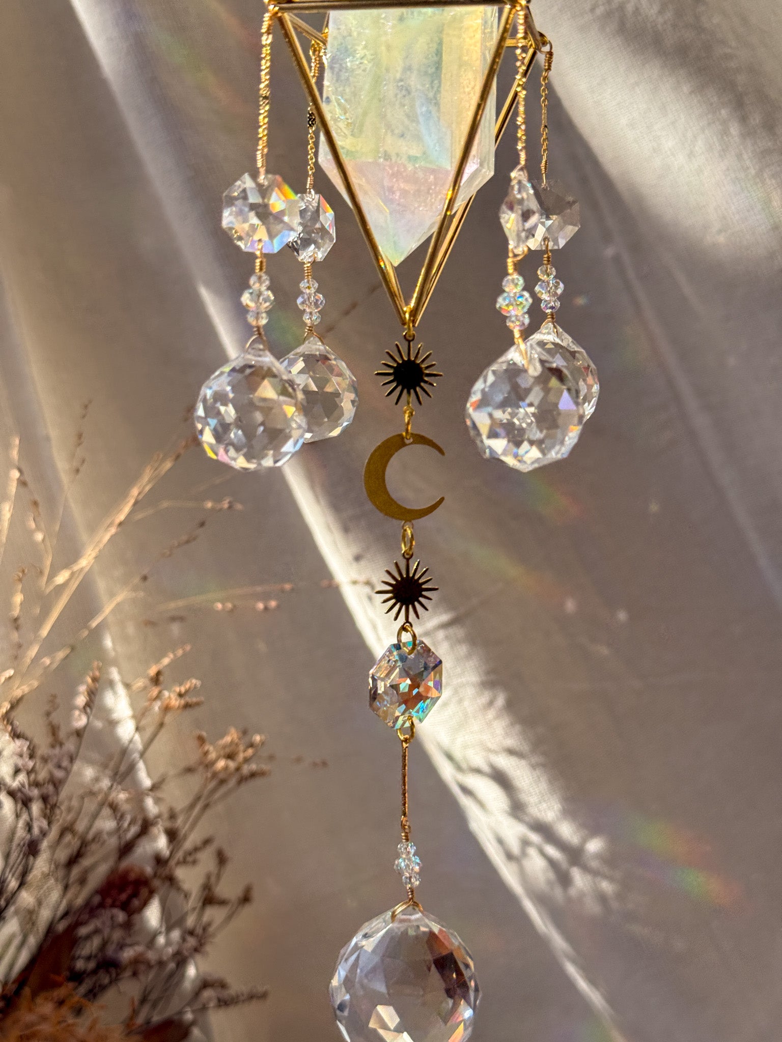 little Sunshine - Rainbow Aura Quartz B